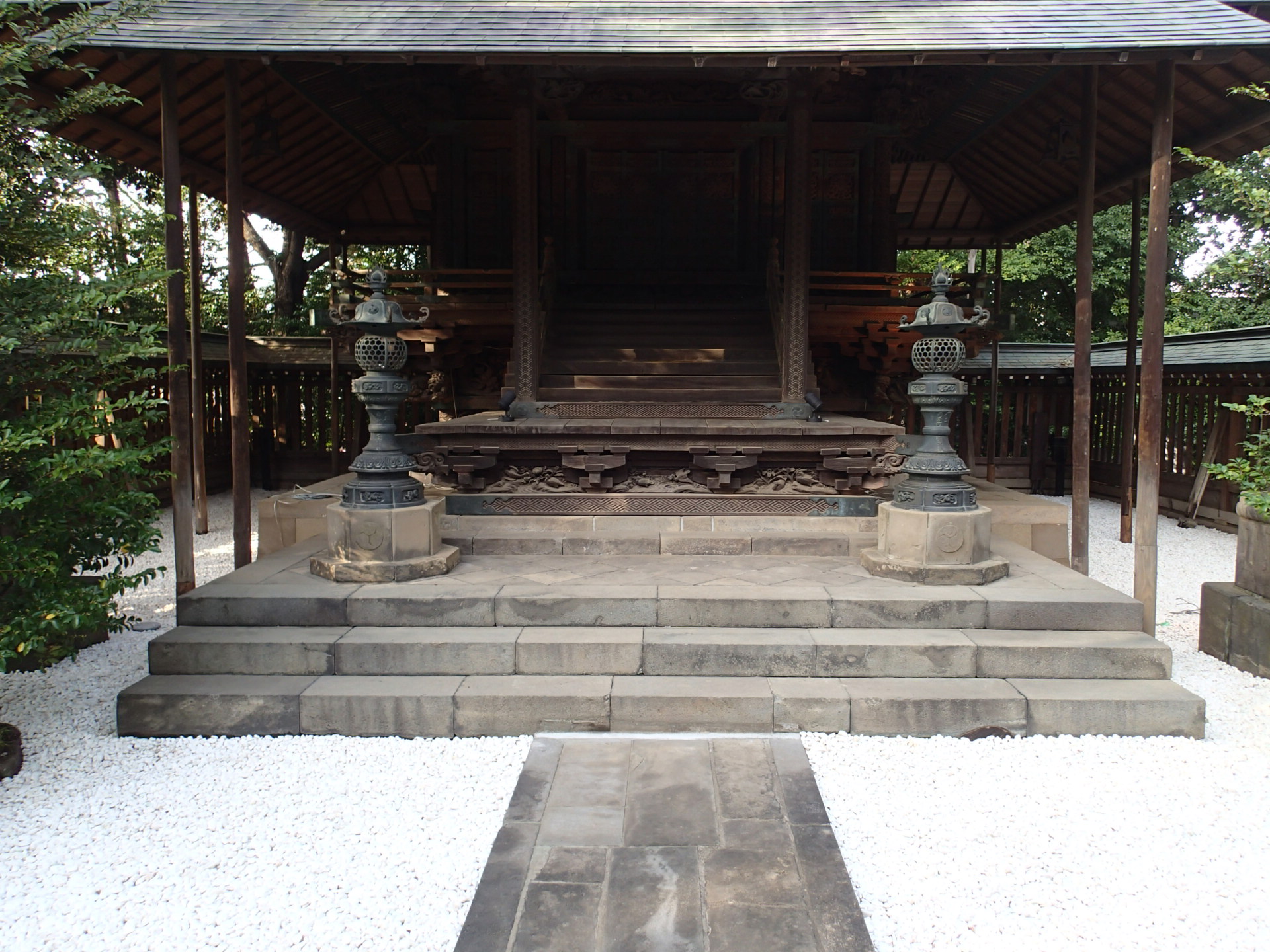 氷川神社社殿基壇等修理事業のアイキャッチ画像