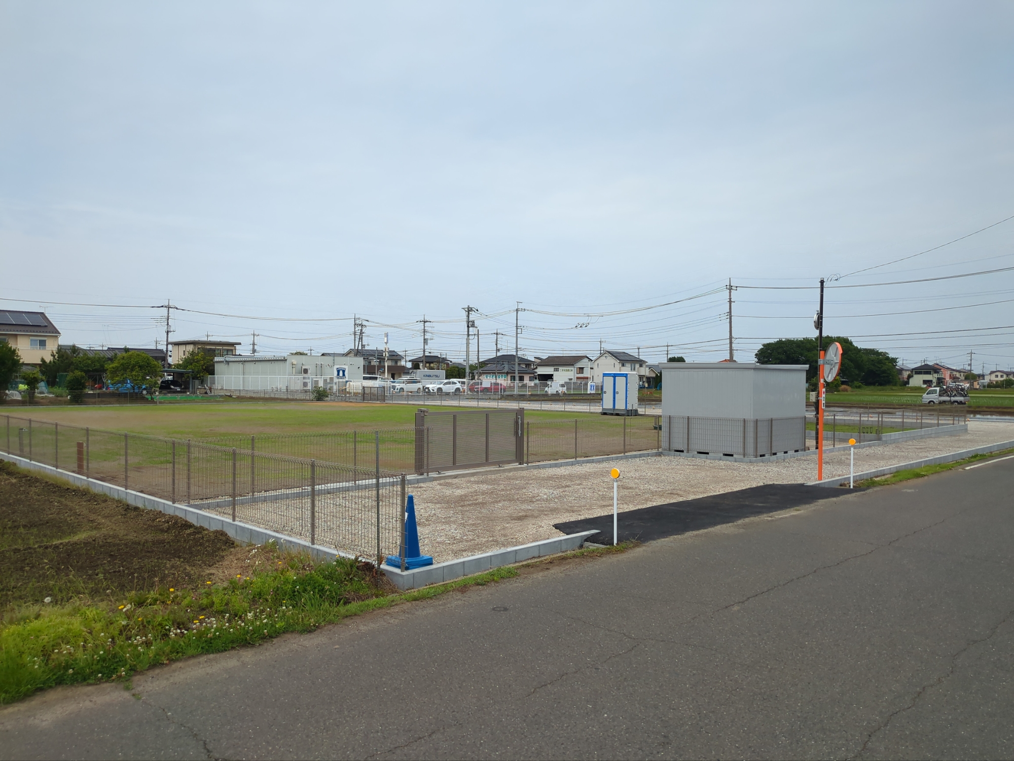 K様保育園園庭、駐車場造成工事のアイキャッチ画像