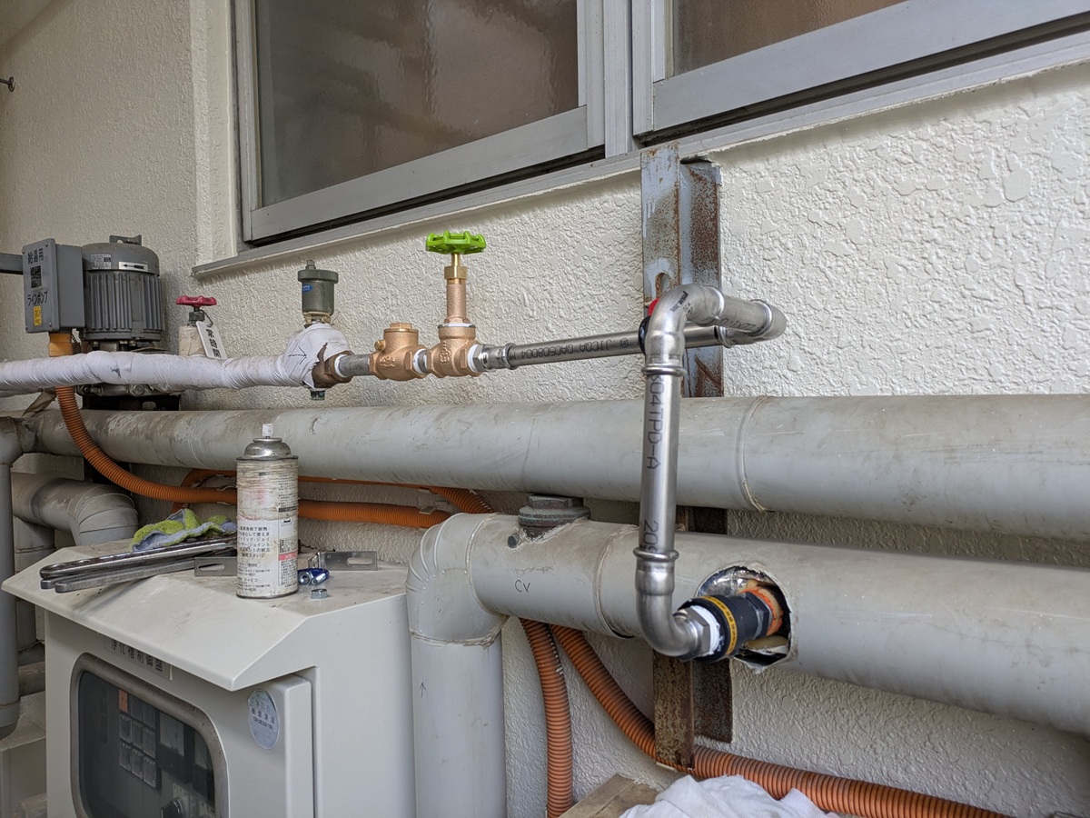 S様給湯配管改修工事のアイキャッチ画像